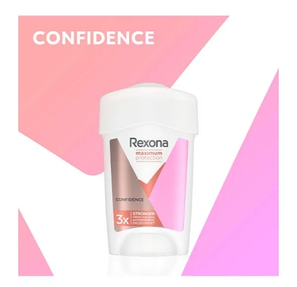 REXONA Hidratantes Faciales|Antitranspirantes<Confidence