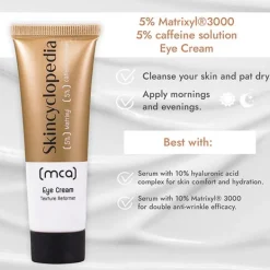 SKINCYCLOPEDIA Contorno Ojos|Cafeína<Contorno Ojos Matrixyl 5% + Caffeine 5%