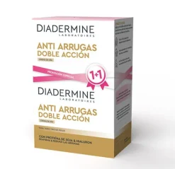 DIADERMINE Antiedad|Hidratantes Faciales<Crema Día Antiarrugas Doble Acción