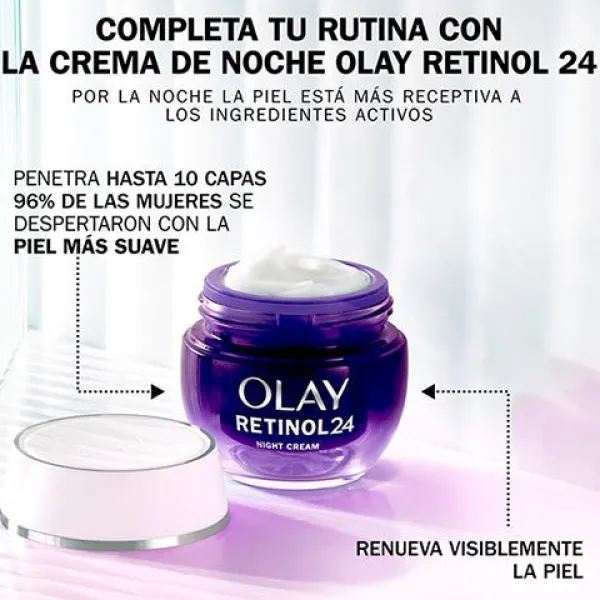 OLAY Hidratación|Vitamina C<Crema Día Vitamin C + Aha 24
