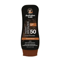 AUSTRALIAN GOLD Hidratantes Faciales|Piel Sensible<Crema Solar Con SPF 50 Bronzer