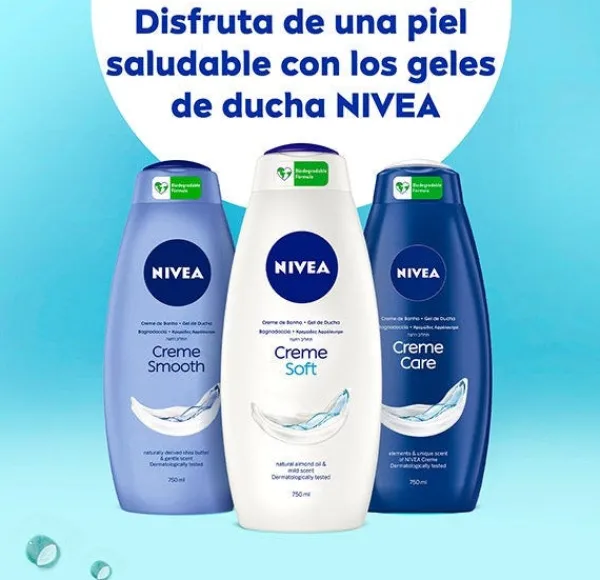 NIVEA Hidratantes Faciales|Geles De Baño<Creme Soft