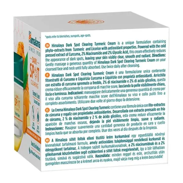 Hot Dark Spot Clearing Turmeric Cream Rostro
