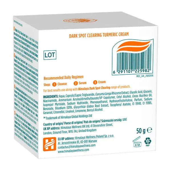 Hot Dark Spot Clearing Turmeric Cream Rostro