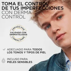 L'OREAL MEN EXPERT Hidratantes Faciales|Cosmética Corporal<Derma Control Sos Paste