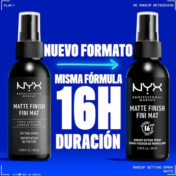 NYX PROFESSIONAL MAKE UP Fijadores Maquillaje<Dewy Finish