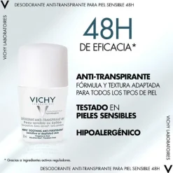 VICHY Hidratantes Faciales|Desodorantes<Déodorant Anti-Transpirant 48H