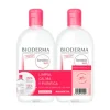 BIODERMA Aguas Micelares|Limpieza<Duplo Sensibio H20