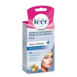 VEET Hidratantes Faciales|Ceras Depilatorias<Easy-Gelwax Technology