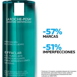 LA ROCHE POSAY Hidratantes Faciales<Effaclar Gel purificante Micro-exfoliante