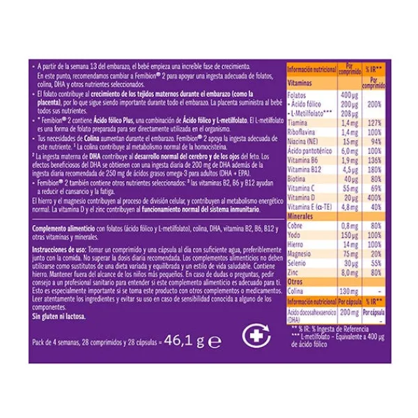 FEMBION Hidratantes Faciales|Complementos Alimenticios<Embarazo 2