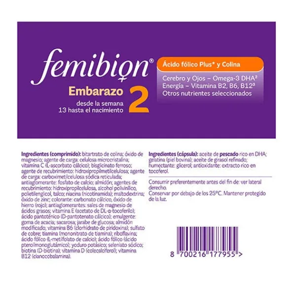 FEMBION Hidratantes Faciales|Complementos Alimenticios<Embarazo 2