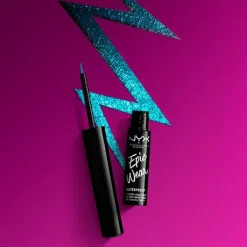 NYX PROFESSIONAL MAKE UP Delineadores De Ojos<Epic Wear Metallic Liquid Liner Brown Me