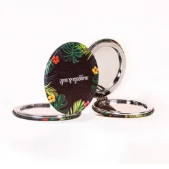 NUGGELA & SULÉ Espejos Maquillaje<Espejo Bolsillo Circular - Hawaii