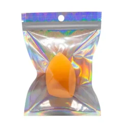 New Esponja Biselada Naranja Esponjas De Maquillaje