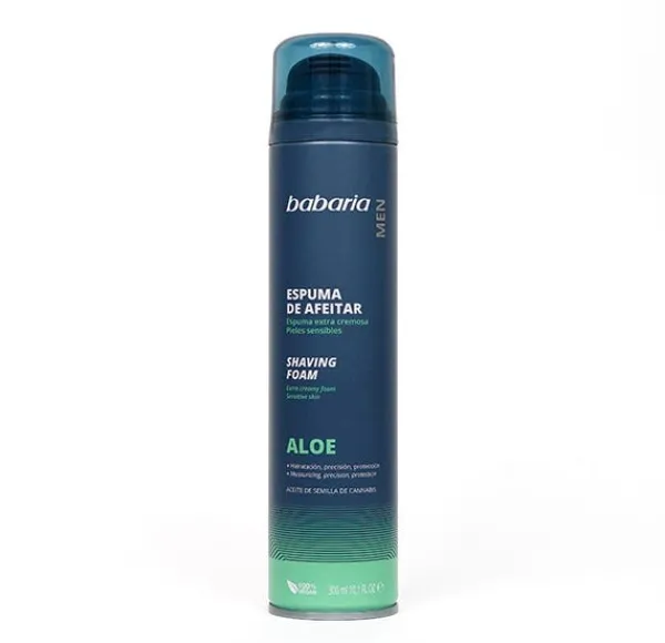 BABARIA Hidratantes Faciales|Antes Del Afeitado<Espuma De Afeitar Aloe