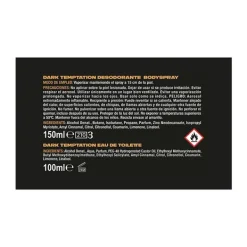 Discount Estuche Dark Temptation Estuches Hombre