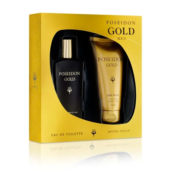 POSEIDON Estuches Hombre|Hidratantes Faciales<Estuche Poseidón Gold Men Edt