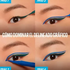 MAYBELLINE NEW YORK Delineadores De Ojos<Eyeliner Hyper Precise All Day