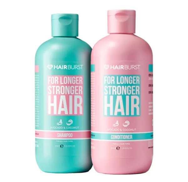 HAIRBURST Hidratantes Faciales|Tratamientos<For Longer Stronger Hair Shampoo & Conditioner