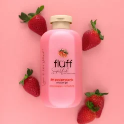 FLUFF Limpieza<Gel Ducha Fresa