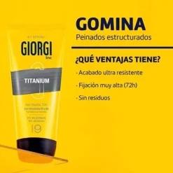 GIORGI Geles|Fijadores De Peinado<Gel Fijador 72H