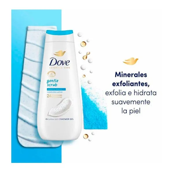DOVE Hidratantes Faciales|Geles De Baño<Gentle Scrub