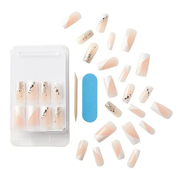 KISS Uñas Postizas<Gorgeous Long Square