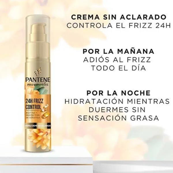 PANTENE Hidratantes Faciales|Keratina<24H Frizz Control