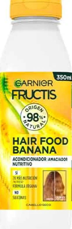 FRUCTIS Hidratantes Faciales|Cabello Seco<Hair Food Banana
