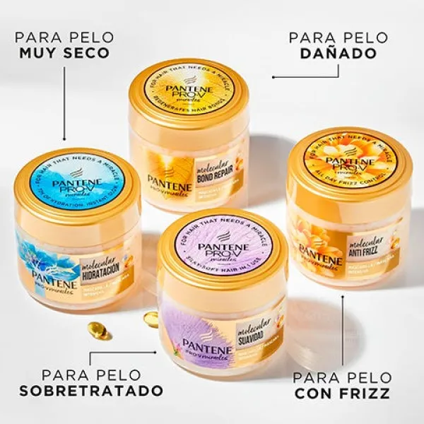 PANTENE Hidratantes Faciales|Cabello Seco<Hidratación Intensiva