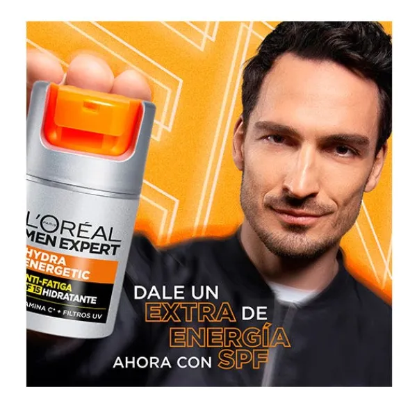 L'OREAL MEN EXPERT Hidratantes Faciales|Limpiadores Faciales<Hydra Energetic Spf 15