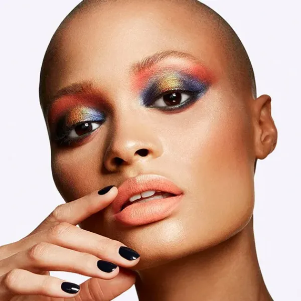 MAC COSMETICS Iluminadores Maquillaje|Profesional<Hyper Real Glow Palette / Shimmy Peach