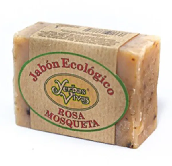 YERBAS VIVAS Hidratantes Faciales|Rosa Mosqueta<Jabon Natural Rosa Mosqueta