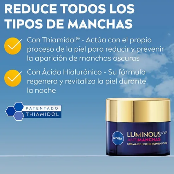 NIVEA Antiedad|Cremas Antimanchas<Luminous 630 Antimanchas Crema De Noche