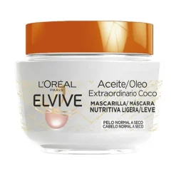 ELVIVE Hidratantes Faciales|Cabello Dañado<Mascarilla Aceite Extraordinario Aceite De Coco