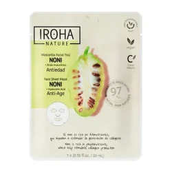 IROHA NATURE Mascarillas|Ácido Hialurónico<Mascarilla Anti-Edad Noni