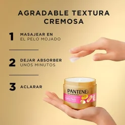 PANTENE Hidratantes Faciales|Cabello Dañado<Mascarilla Rizos Definidos