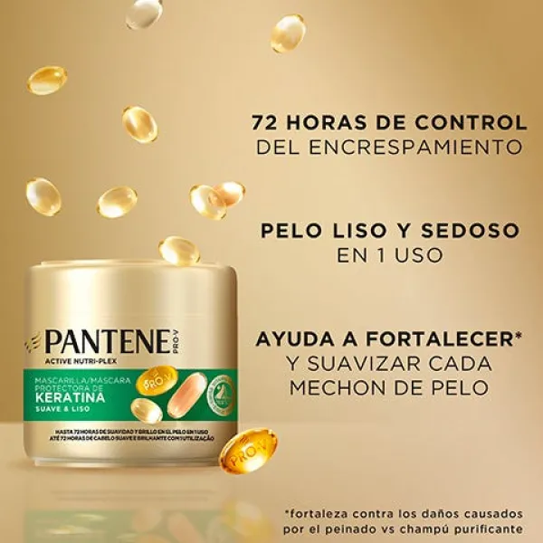 PANTENE Hidratantes Faciales|Cabello Dañado<Mascarilla Suave Y Liso