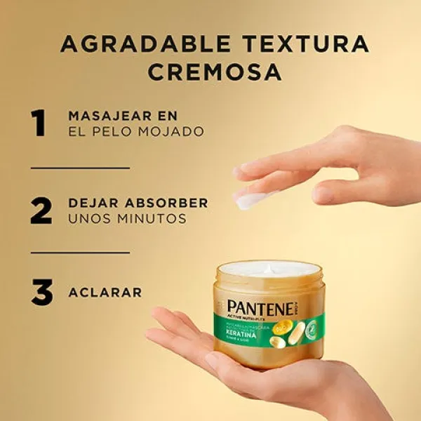 PANTENE Hidratantes Faciales|Cabello Dañado<Mascarilla Suave Y Liso