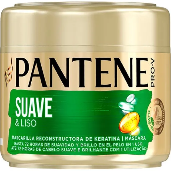 PANTENE Hidratantes Faciales|Cabello Dañado<Mascarilla Suave Y Liso