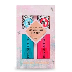 REVOLUTION Voluminizadores|Cruelty Free<Maxi Plump Lip Duo