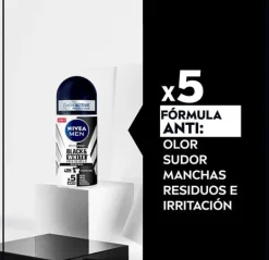 NIVEA Hidratantes Faciales|Roll On<Men Black And White Invisible Original