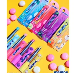 RUDE Bálsamos Labiales|Cruelty Free<Mentos Candy Roll Lip Balm