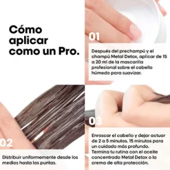 L'OREAL PROFESSIONNEL Mascarillas|Acondicionadores<Metal Detox