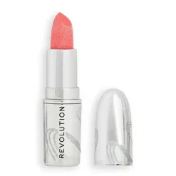 Hot Metallic Muse Glitter Lipstick Baby Pink Pintalabios