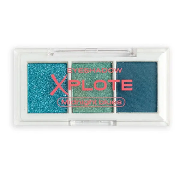 XPLOTE Sombras De Ojos|Hidratantes Faciales<Midnight Blues Eyeshadow Palette