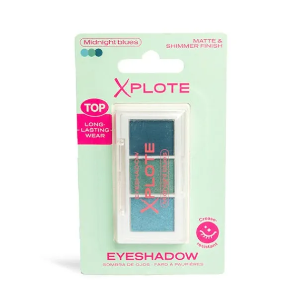 XPLOTE Sombras De Ojos|Hidratantes Faciales<Midnight Blues Eyeshadow Palette