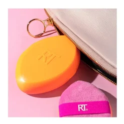 New Miracle 2-In-1 Powder Puff & Travel Case Esponjas De Maquillaje