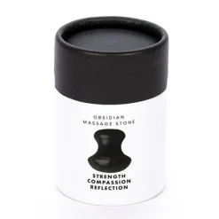 GEMSTONE Rodillos Y Masajeadores Faciales<Obsidian Massage Stone